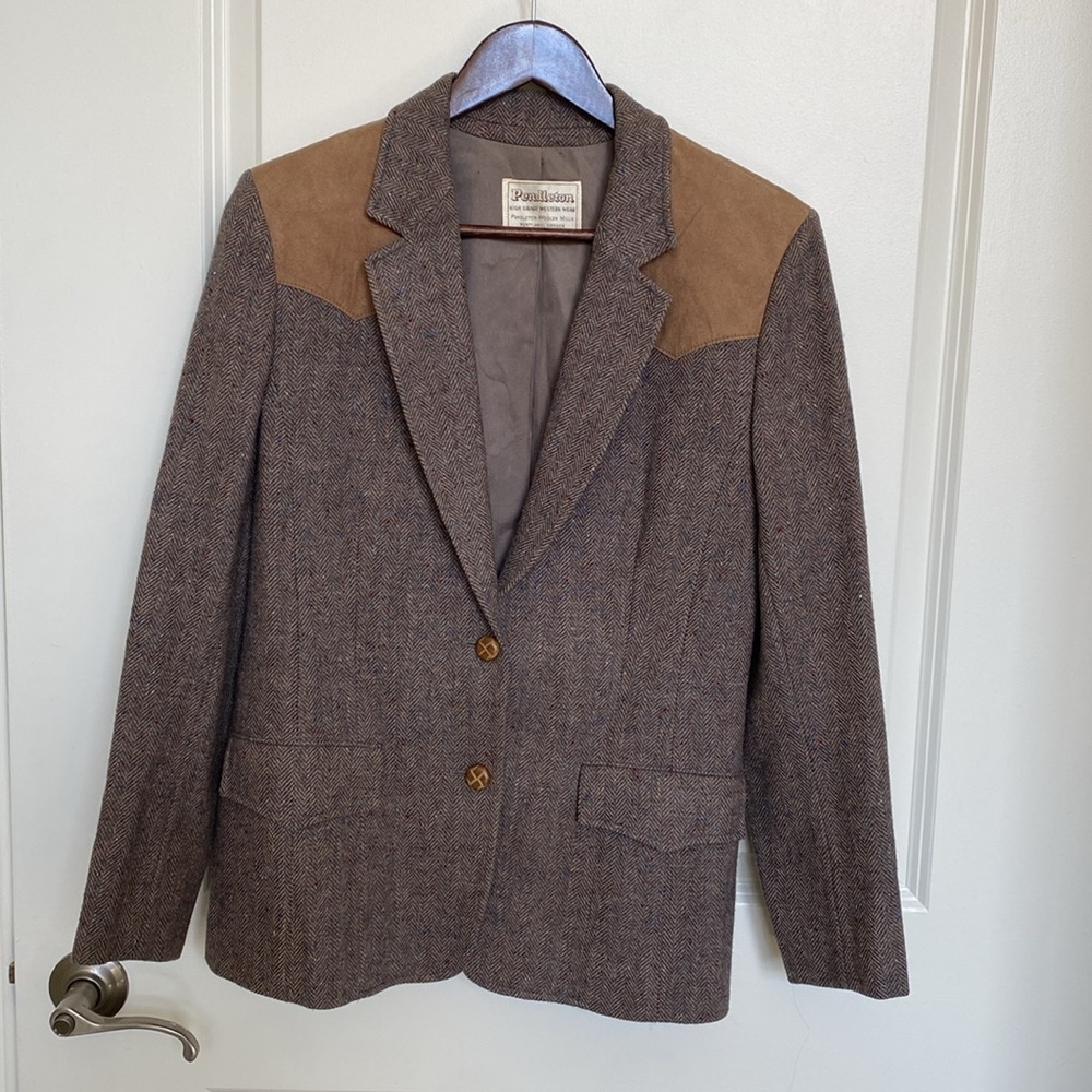 Vintage Pendleton Wool Western Blazer 10
